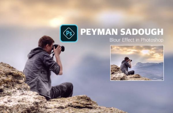 آموزش محو و بلور کردن پشت و زمینه عکس در فتوشاپ