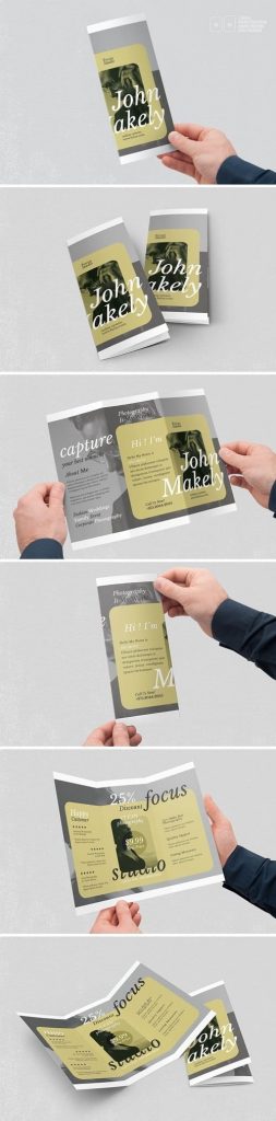 بروشور تبلیغاتی در زمینه عکاسی