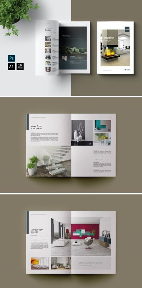 دانلود کاتالوگ طراحی داخلی برای فتوشاپ