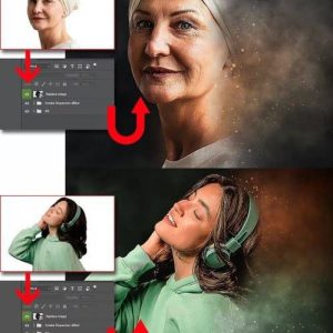 دانلود افکت ایجاد پراکندی روی عکس