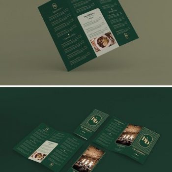 دانلود قالب لایه باز منوی رستوران