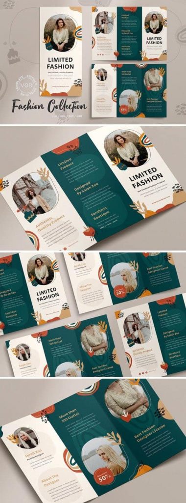 دانلود بروشور تبلیغاتی مد لباس برای فتوشاپ