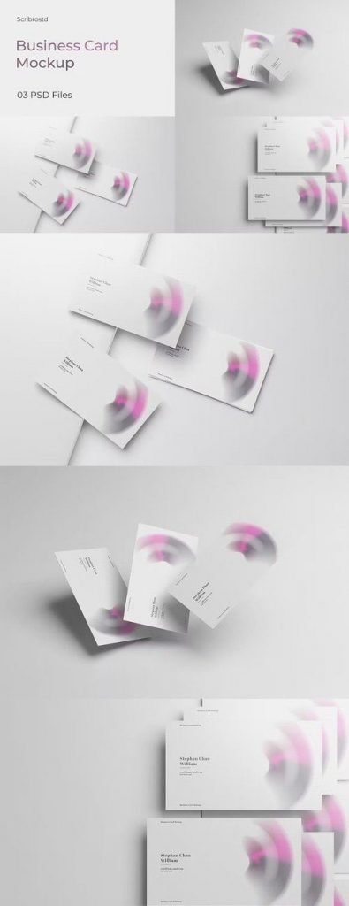 دانلود موکاپ کارت ویزیت حرفه ای