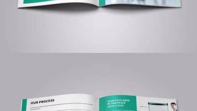 دانلود کاتالوگ لایه باز شرکتی برای فتوشاپ