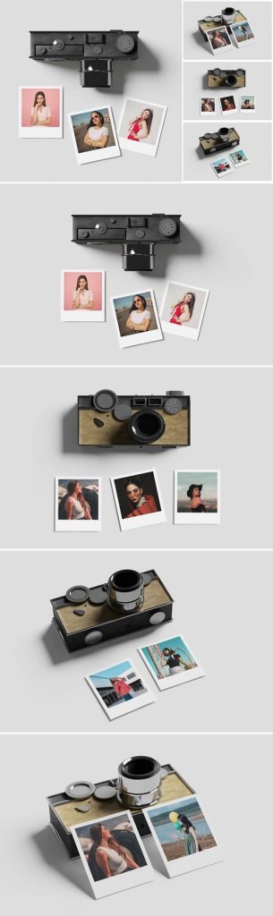 دانلود موکاپ لایه باز فریم های فانتزی تصاویر