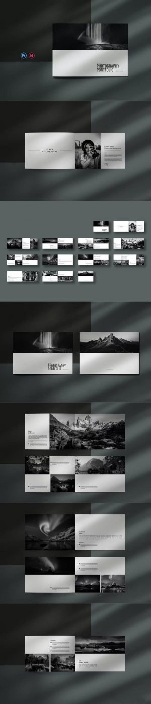 دانلود فایل طرح لایه باز کاتالوگ عکاسی