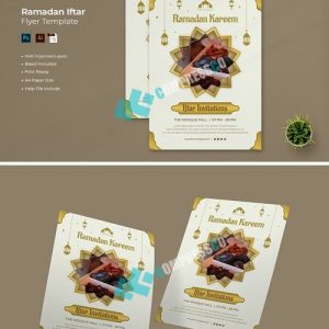 لایه باز کارت دعوت مراسم افطاری ایام ماه مبارک رمضان