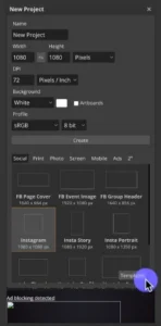 طراحی بنر آنلاین با گوشی