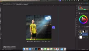 طراحی پوستر فوتبالی در فتوشاپ 1