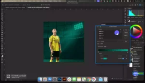 طراحی پوستر فوتبالی در فتوشاپ 2