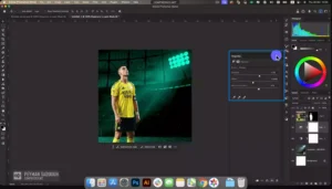 طراحی پوستر فوتبالی در فتوشاپ 3
