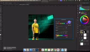 طراحی پوستر فوتبالی در فتوشاپ 4