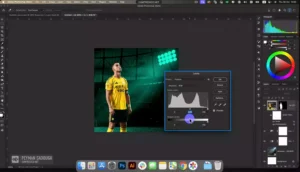 طراحی پوستر فوتبالی در فتوشاپ 5