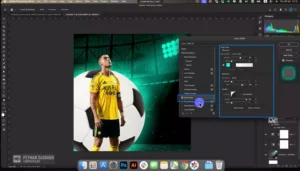 طراحی پوستر فوتبالی در فتوشاپ 6