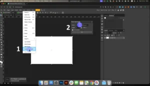 طراحی کارت ویزیت با فتوپیا مرحله 2