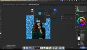 طراحی کاور در فتوشاپ برای پست و ریلز اینستا مرحله 4