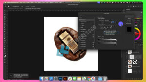 مرحله ششم- حالا باید تیک گزینه ای از پنجره layer style برداریم