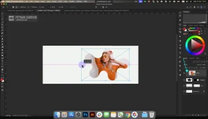 طراحی بنر سایت برای فروشگاه لباس با فتوشاپ مرحله به مرحله