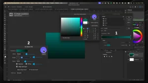 آموزش طراحی کارت ویزیت شرکتی در فتوشاپ قدم به قدم مرحله 2