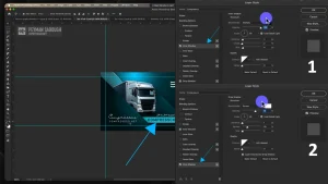 آموزش طراحی کارت ویزیت شرکتی در فتوشاپ