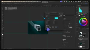ایجاد خط برش برای کارت ویزیت شرکتی