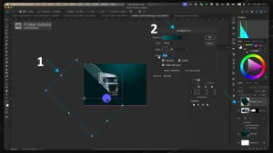 طراحی کارت ویزیت شرکتی در فتوشاپ