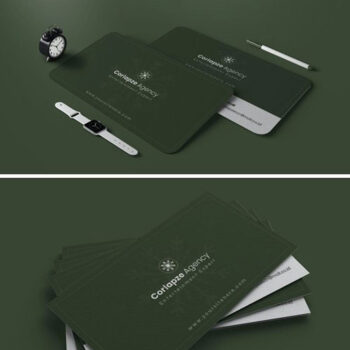 کارت ویزیت لایه باز آژانس تبلیغاتی