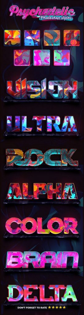 دانلود استایل متنی آبرنگی لایه باز