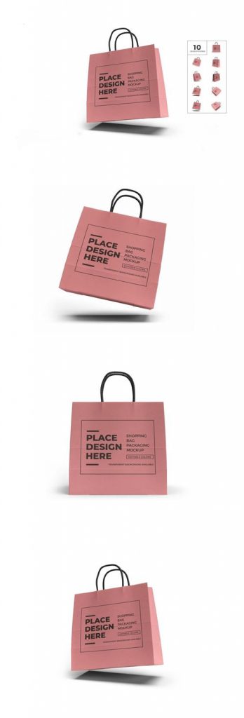 دانلود موکاپ شاپینگ بگ