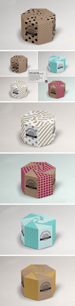 دانلود موکاپ جعبه فانتزی