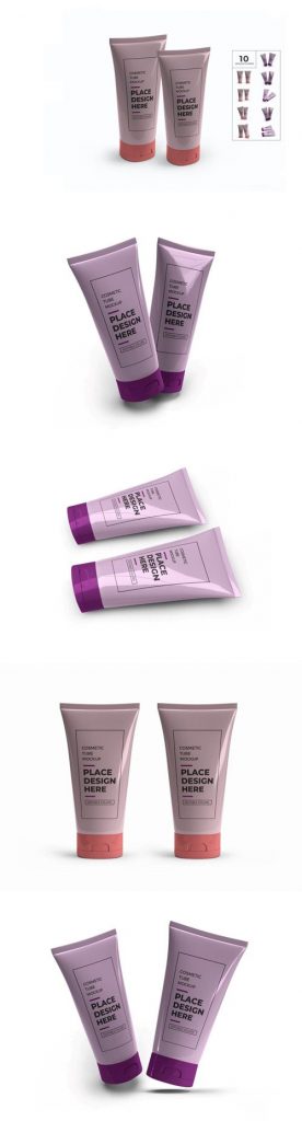 دانلود موکاپ تیوپ کرم کاربردی