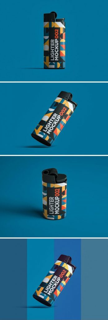 دانلود موکاپ فندک ساده