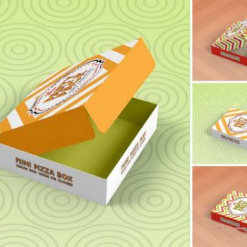 دانلود موکاپ جعبه پیتزا