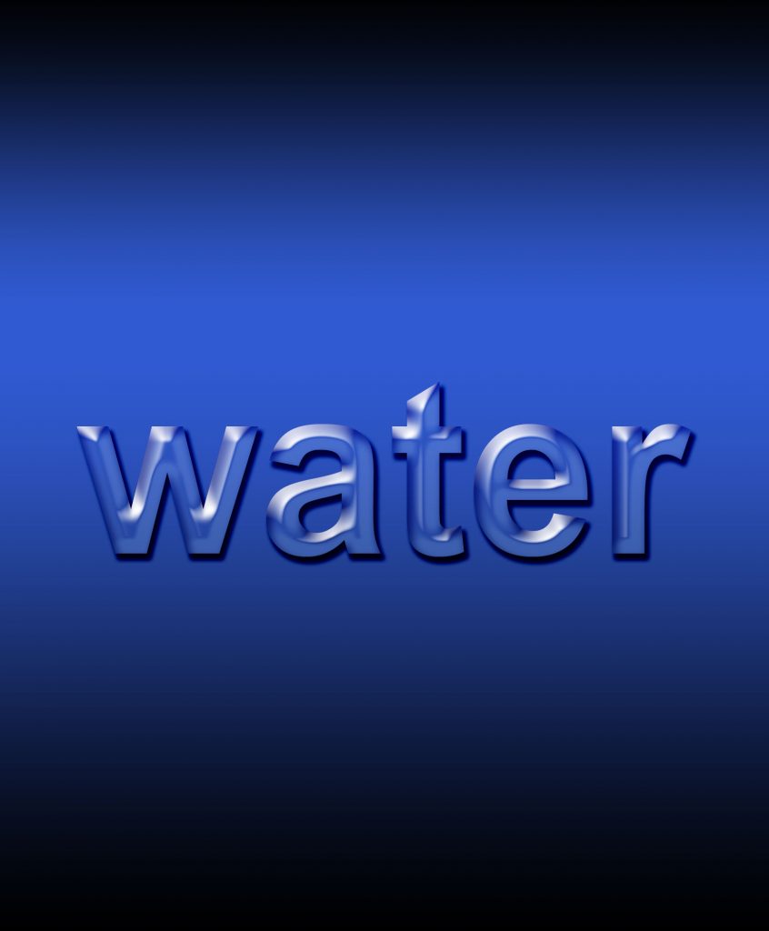 دانلود استایل متنی سه بعدی با طرح آب
