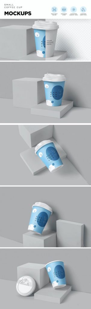 دانلود موکاپ لیوان قهوه ساده