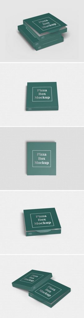 دانلود موکاپ جعبه پیتزا فتوشاپ