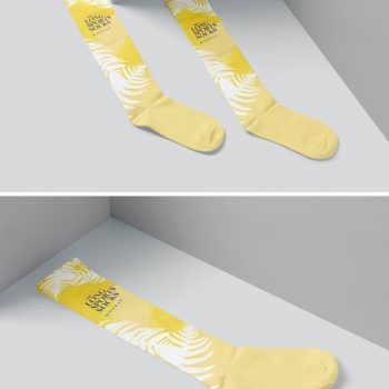 دانلود موکاپ جوراب