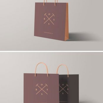 دانلود موکاپ شاپینگ بگ در فتوشاپ