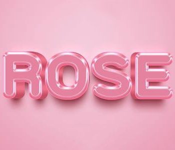 دانلود استایل متن براق صورتی فتوشاپ