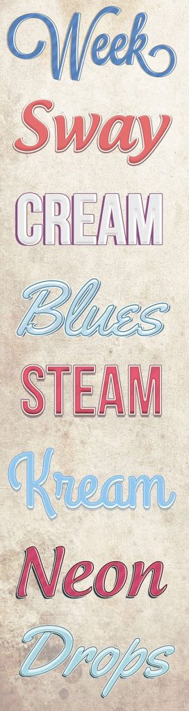 دانلود استایل متن لایه باز