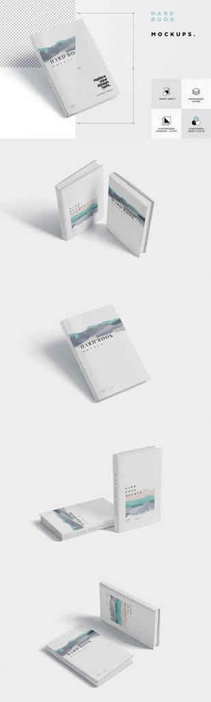 دانلود موکاپ کتاب در فتوشاپ