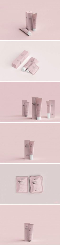 دانلود موکاپ محصولات آرایشی