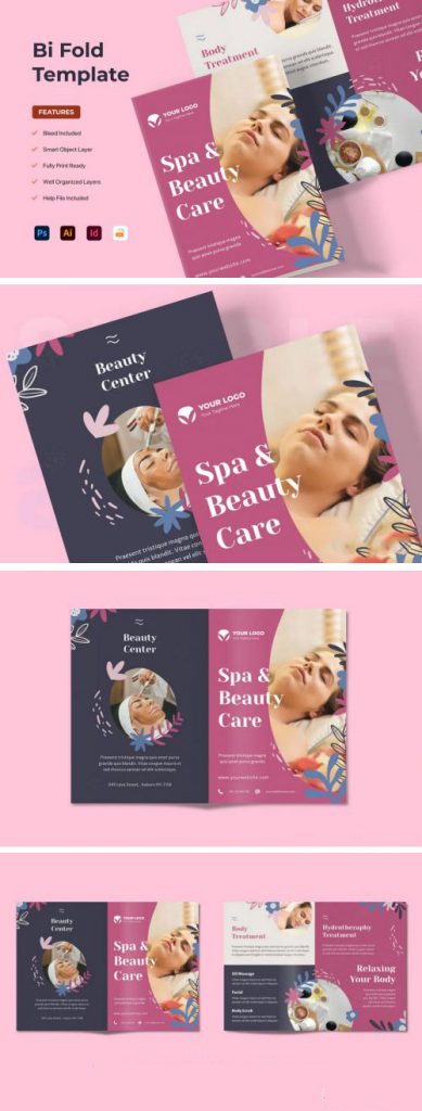 دانلود بروشور لایه باز با موضوع مراقبت پوستی