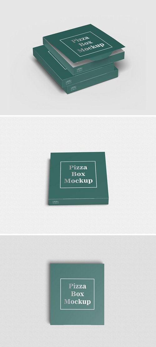 دانلود موکاپ جعبه پیتزا فتوشاپ