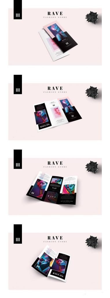 دانلود بروشور لایه باز با موضوع مد و فشن