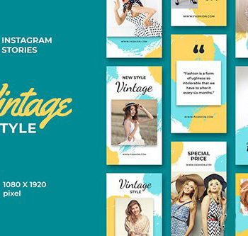 دانلود 15 قالب استوری اینستاگرام لایه باز