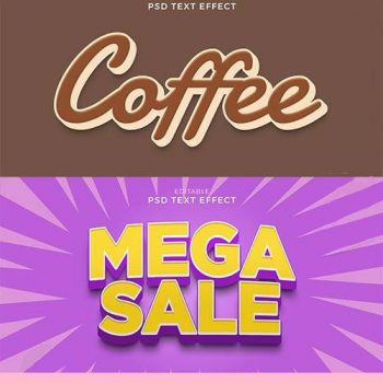 دانلود 9 استایل متن لایه باز در فتوشاپ