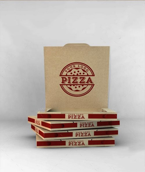 دانلود موکاپ جعبه پیتزا در فتوشاپ