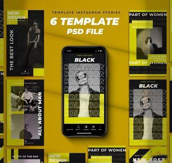 دانلود قالب استوری اینستاگرام لایه باز