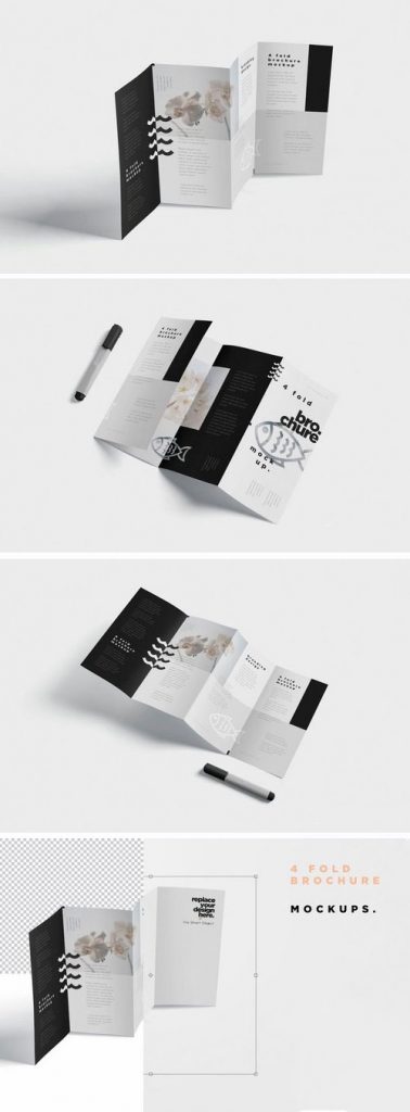 دانلود موکاپ بروشور ساده